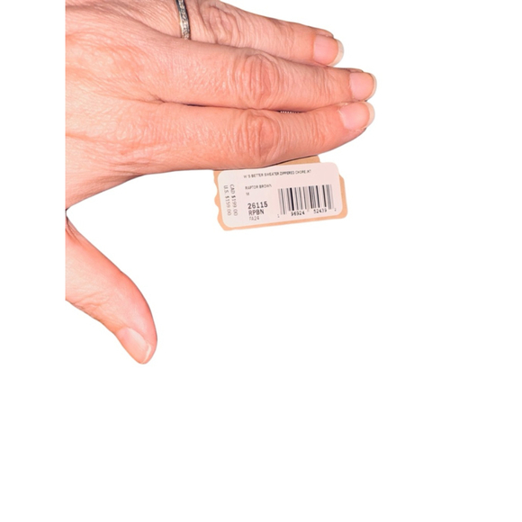 Women's Patagonia Brown better Sweater Zippered Chore Jacket m c9 - Picture 3 of 3